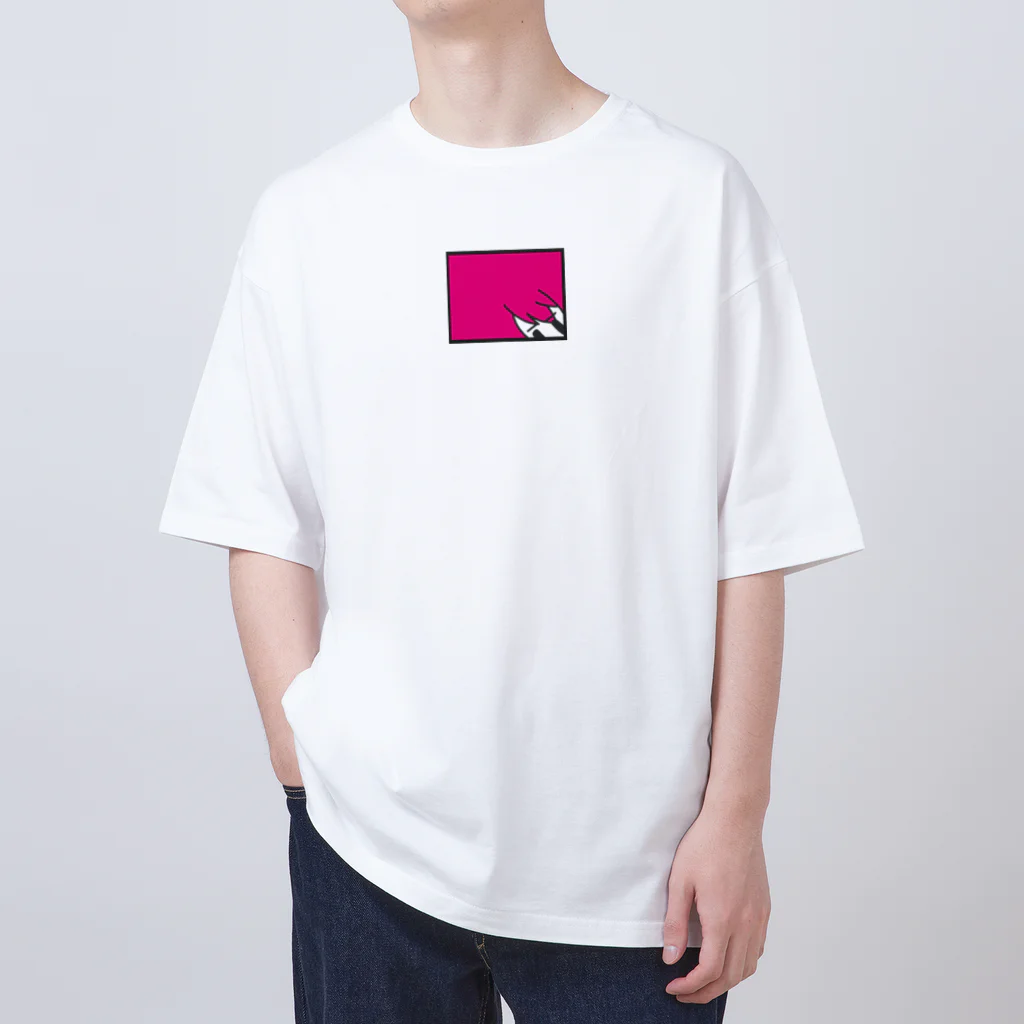 『シャイガール・シャイボーイ』SHOPのシャイガール・シャイボーイ（ピンク） オーバーサイズTシャツ