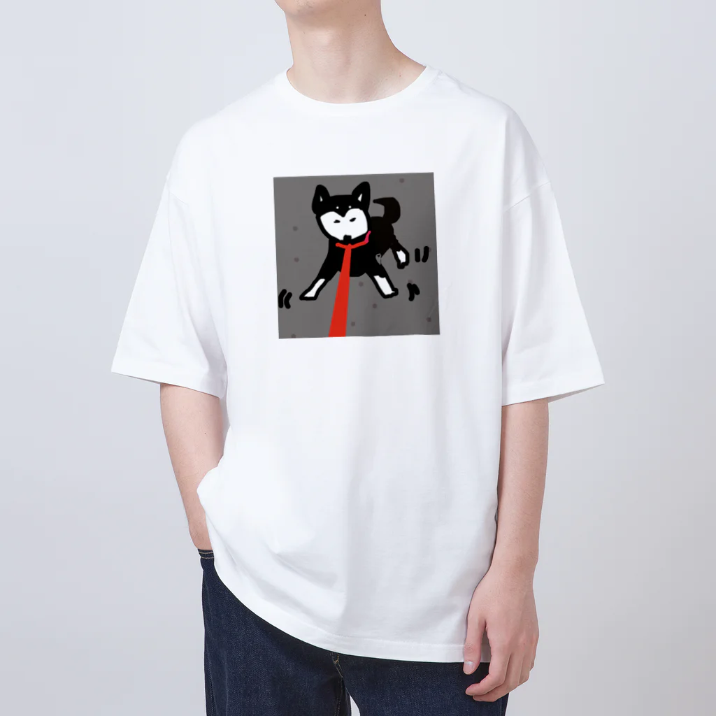 ペコりんショップの柴犬散歩拒否 Oversized T-Shirt