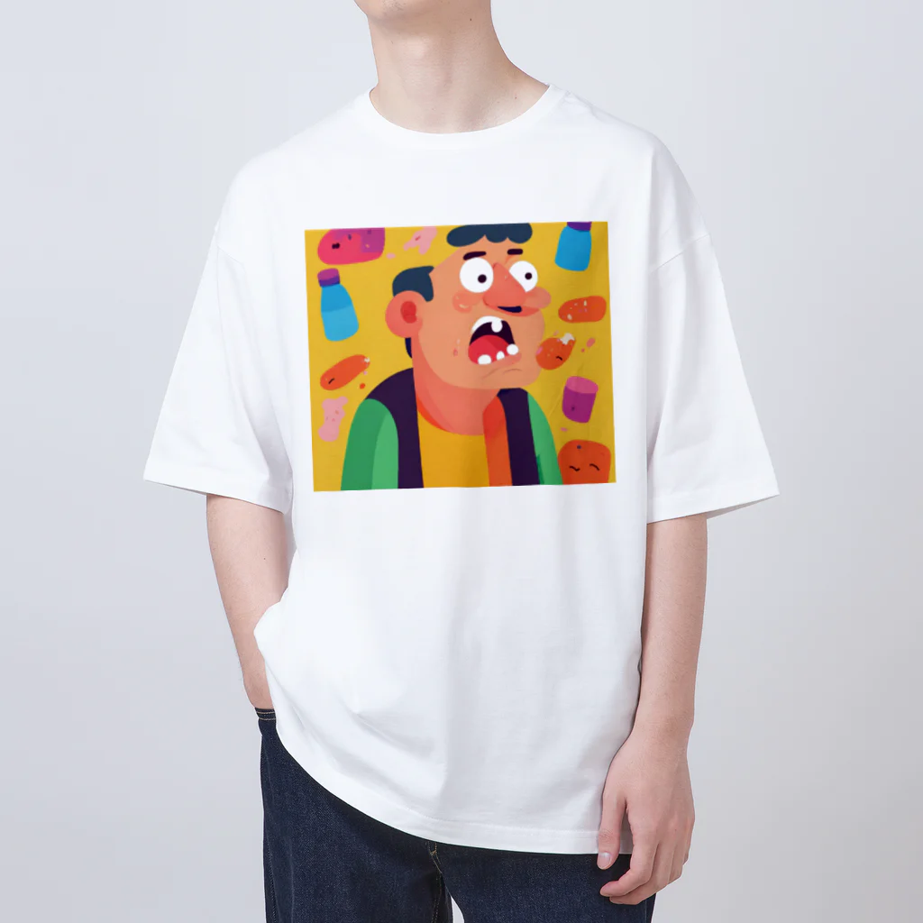 JINPACHIの粘り強い男 Oversized T-Shirt