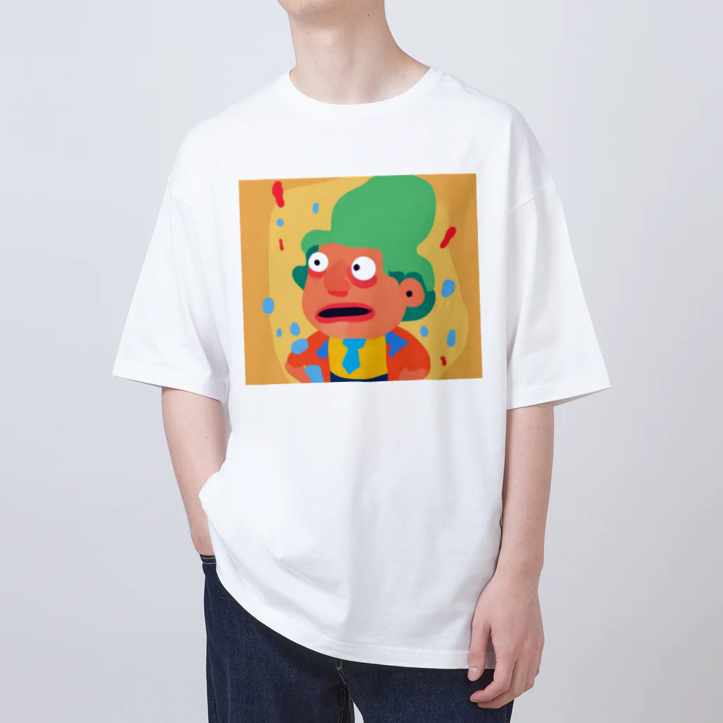 JINPACHIの静かな男 オーバーサイズTシャツ