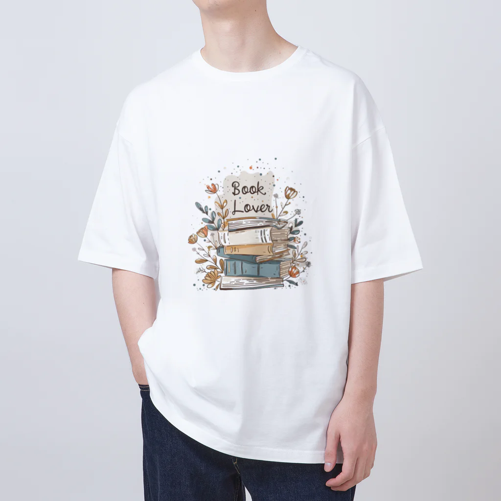 Chi3のBook Lover オーバーサイズTシャツ