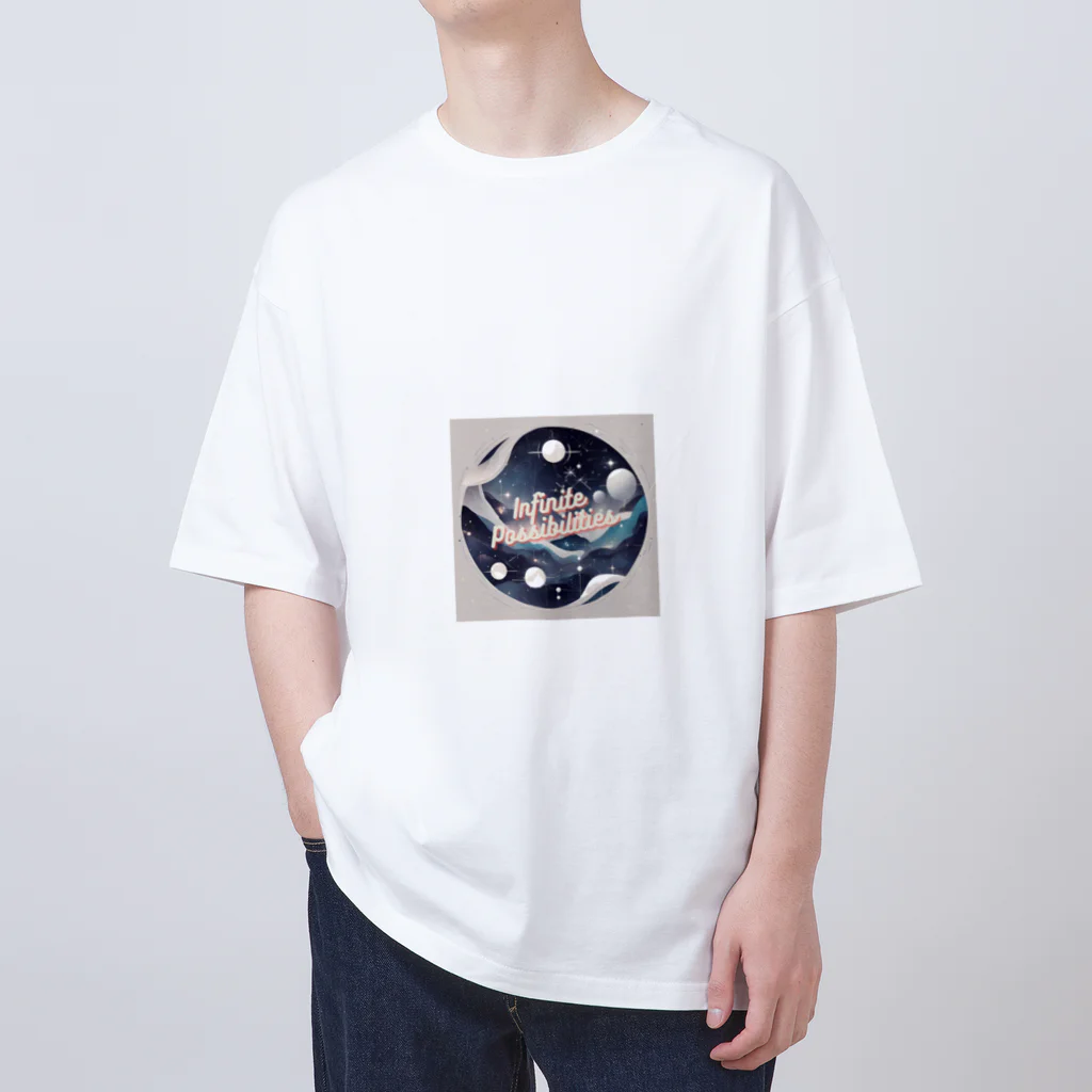 Toridoshisanの宇宙！Infinite Possibilities　無限の可能性 Oversized T-Shirt