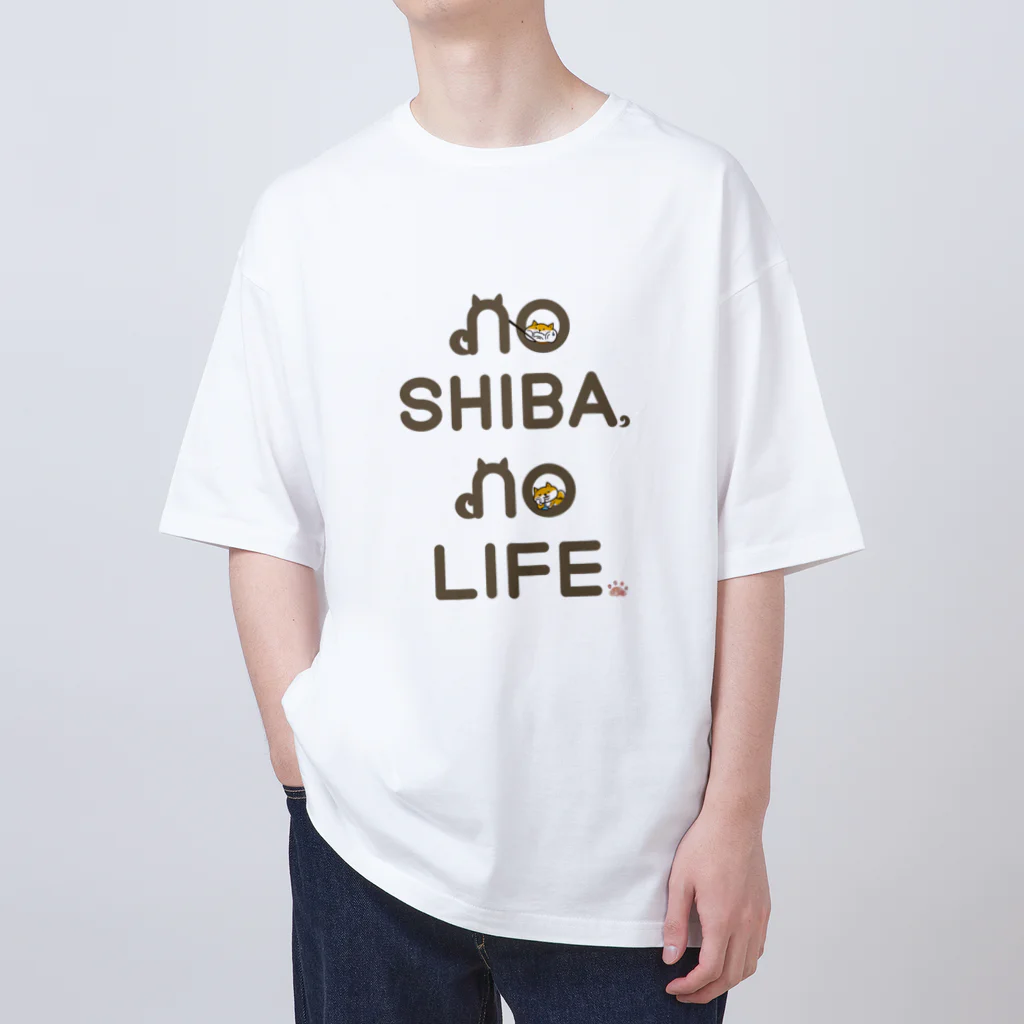 Goto DesignのNO SHIBA, NO LIFE. オーバーサイズTシャツ