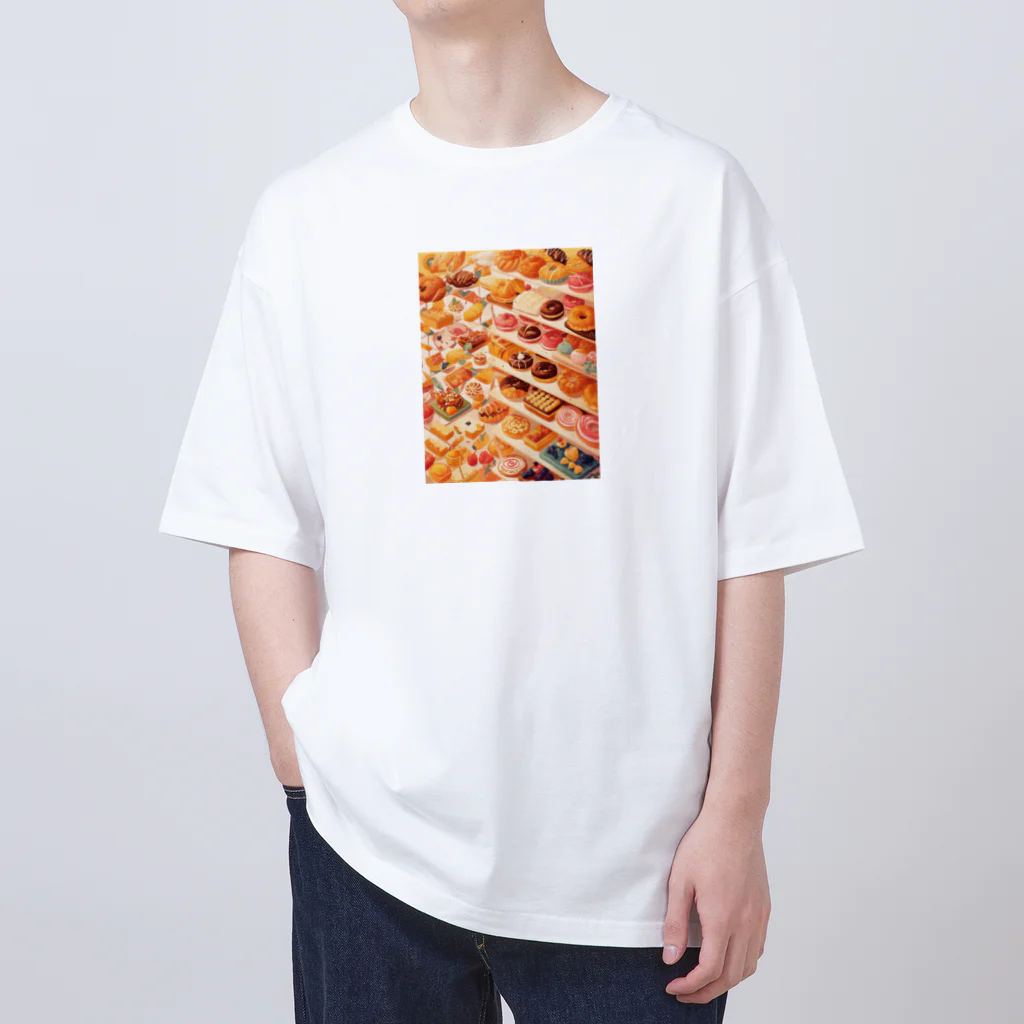 AQUAMETAVERSEのお好きなドーナツを召し上がれ　BLUE PLUM  691 Oversized T-Shirt