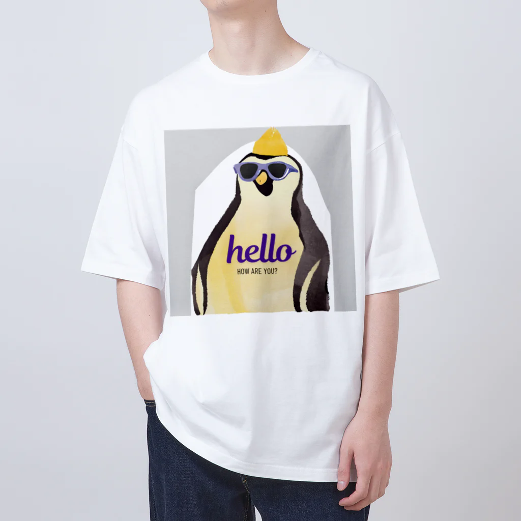 なべなべSHOPのペンギンのジョイ オーバーサイズTシャツ