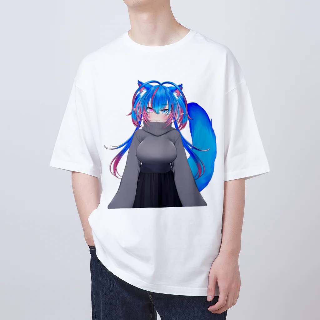 リネイル@Vtuber　のタートルネック姿バージョン Oversized T-Shirt