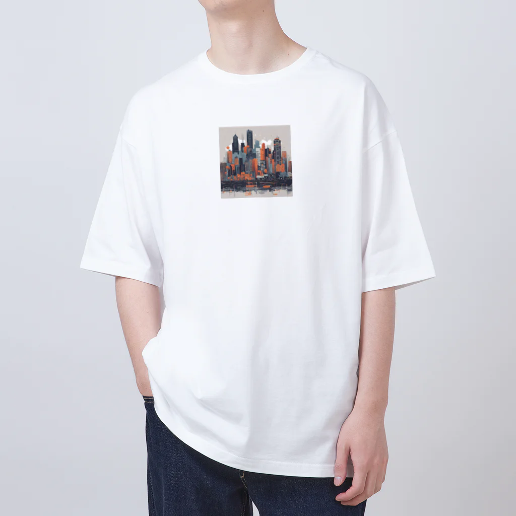 HOKUMOの高層ビル計画 Oversized T-Shirt