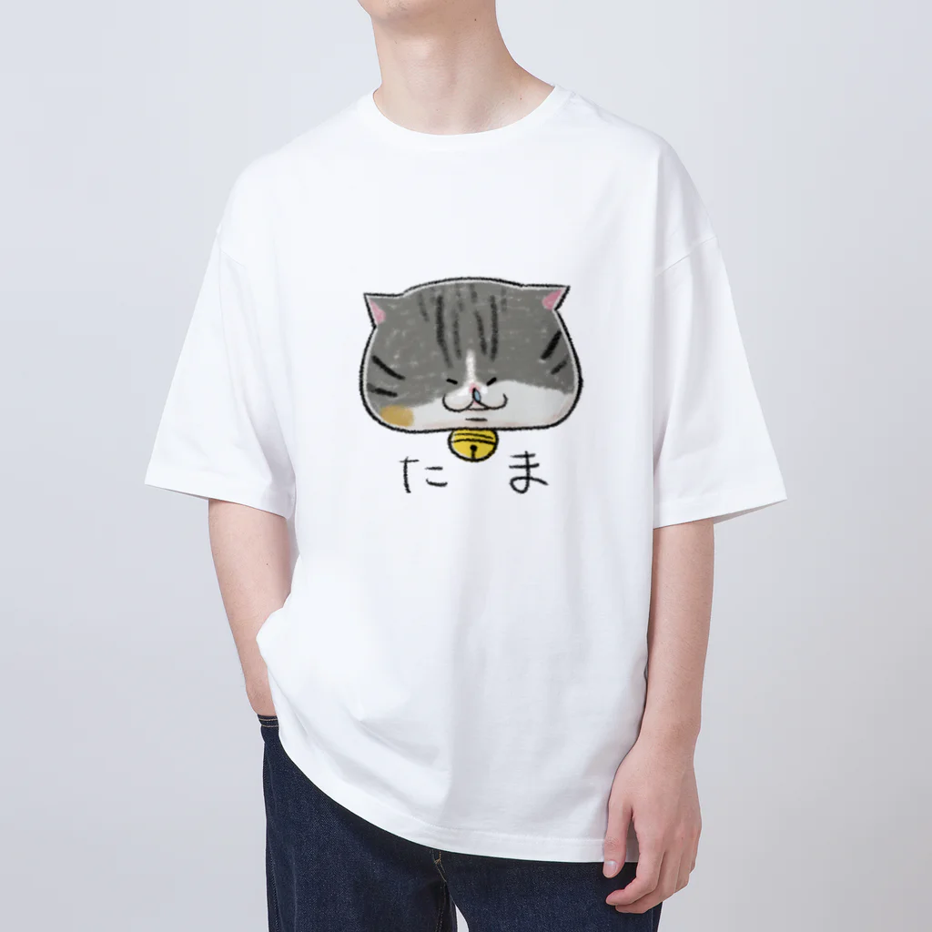 猫のミケランジェロのねこちゃんTシャツ オーバーサイズTシャツ