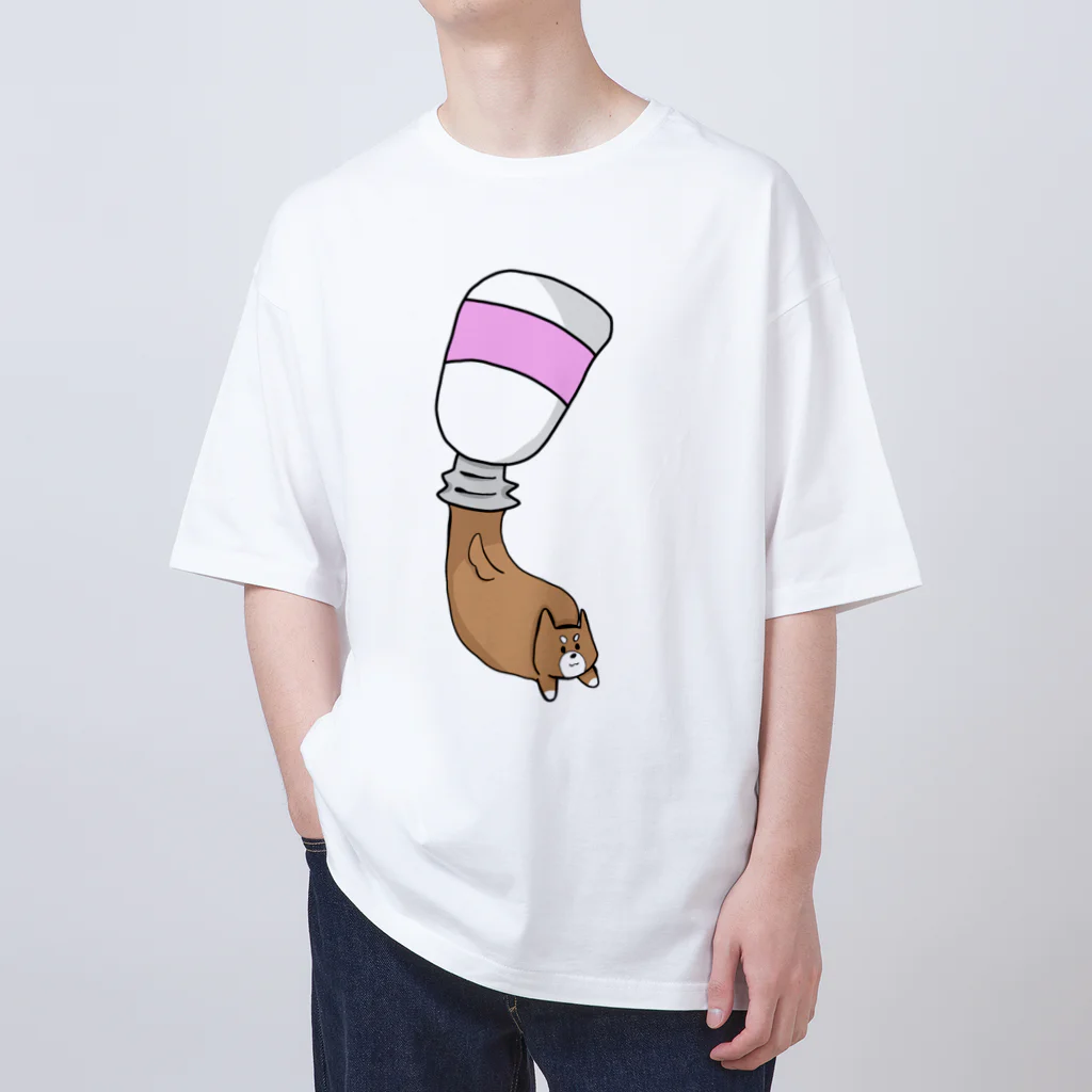 咲川マイゴのチューブわんこ オーバーサイズTシャツ