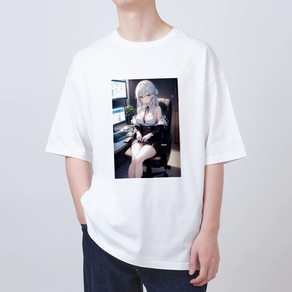 巫女スタぐらむの可愛い上司 Oversized T-Shirt