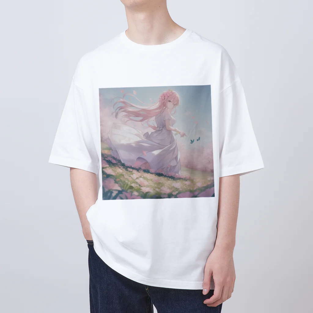 R-mayの草原の少女 Oversized T-Shirt