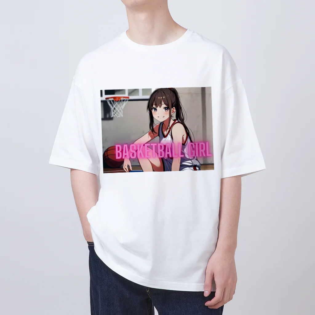 HokutoKenのバスケガール！ Oversized T-Shirt