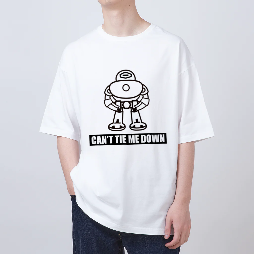 Robot_Pro-Wrestling_Dekinnokaのロボットプロレス　サアガ (Saaga) オーバーサイズTシャツ