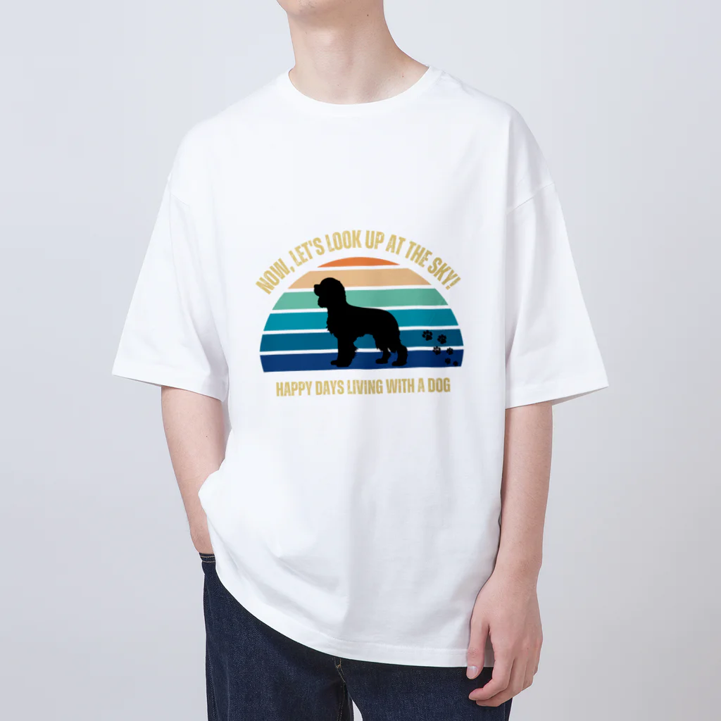 dreamy-designのわんちゃん　キャバリア Oversized T-Shirt