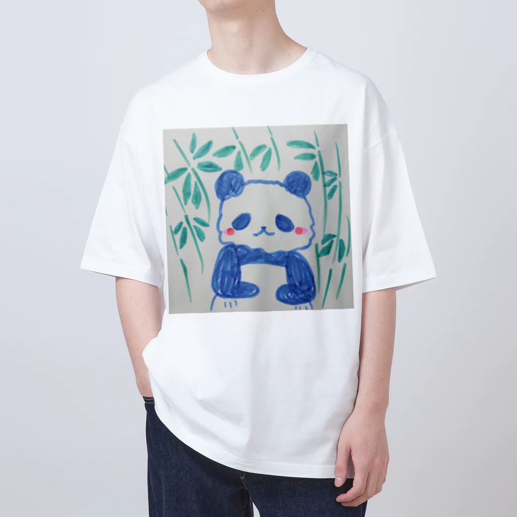 モチクマのモフモフパンダ君 オーバーサイズTシャツ