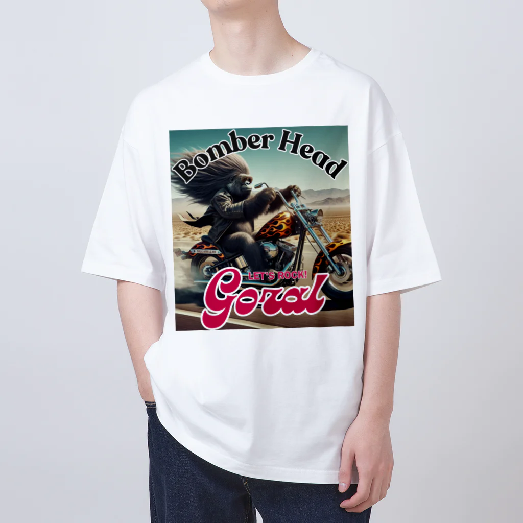 Donky Goriのボンバーヘッド1 Oversized T-Shirt