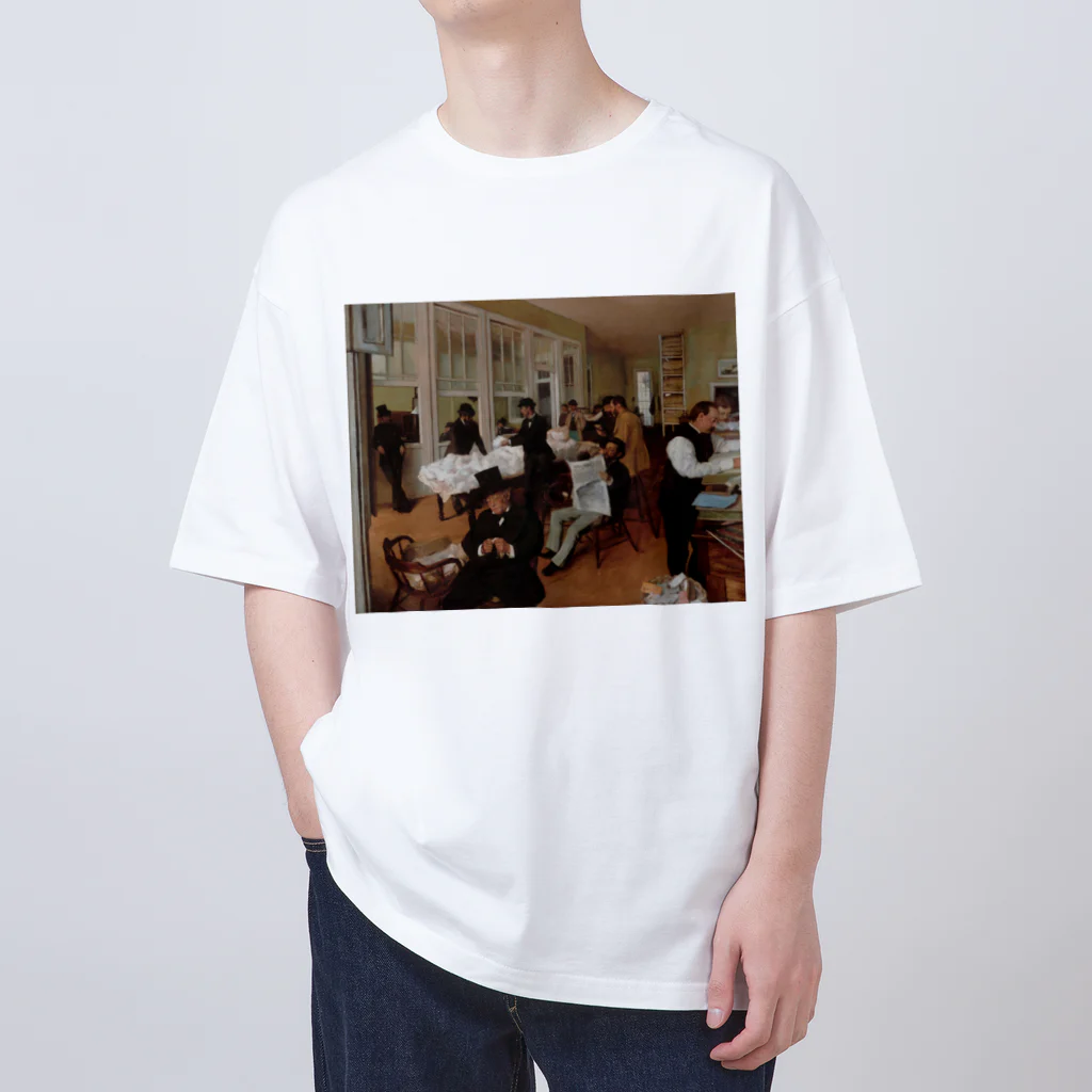 世界美術商店のニューオーリンズの綿花取引所 / A Cotton Office in New Orleans Oversized T-Shirt