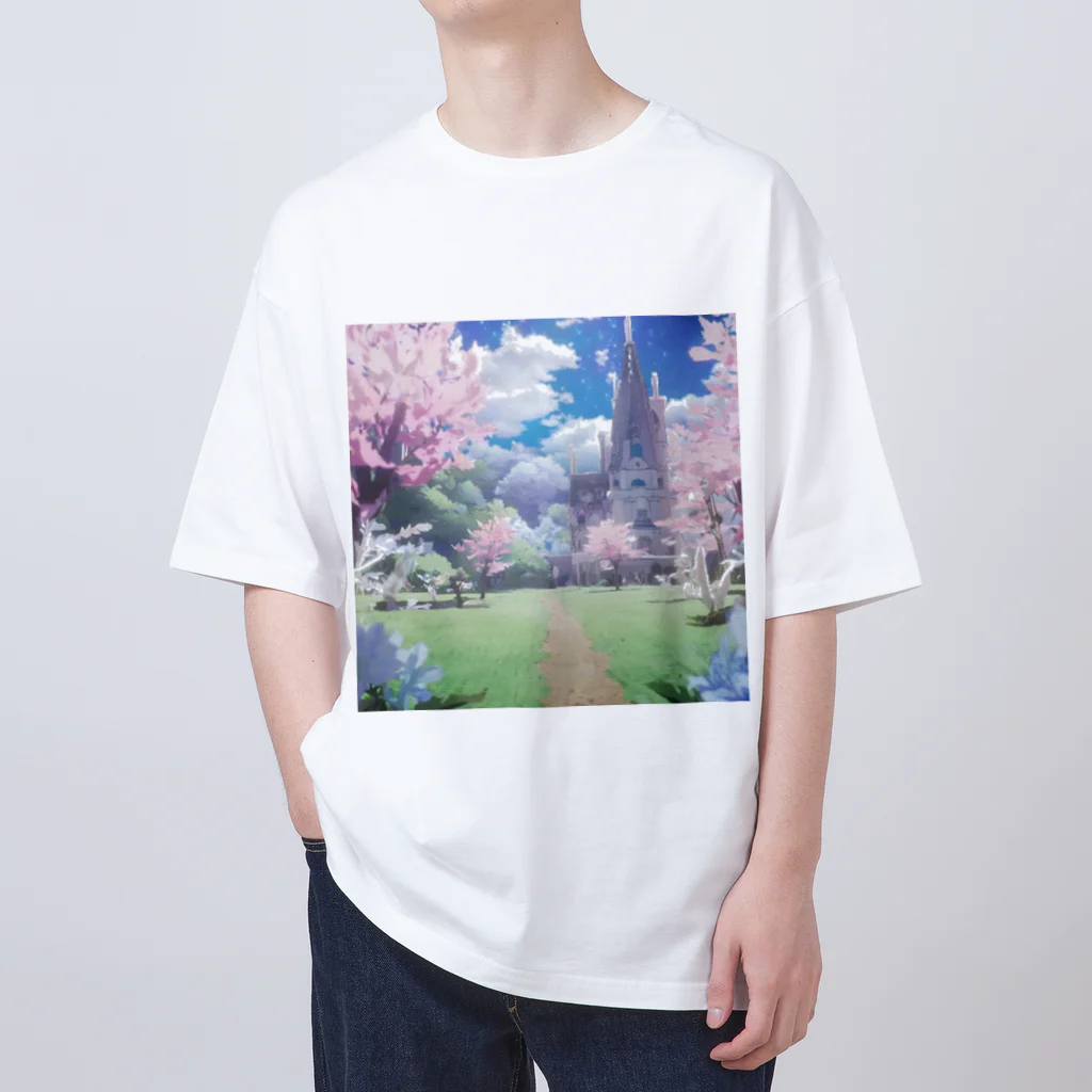 Mitsugosiのファンタジーな世界 オーバーサイズTシャツ
