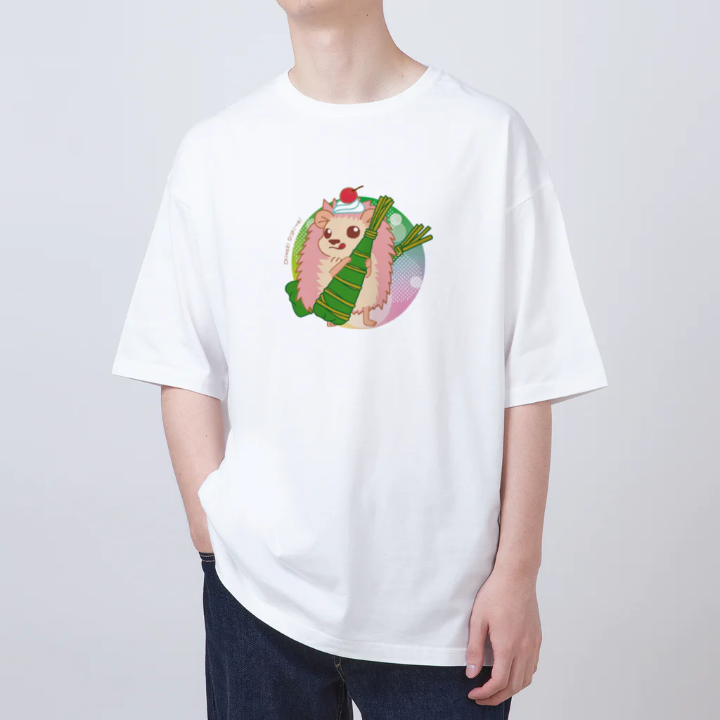 さちあきのおみせの季節のちまきハリネズミ Oversized T-Shirt