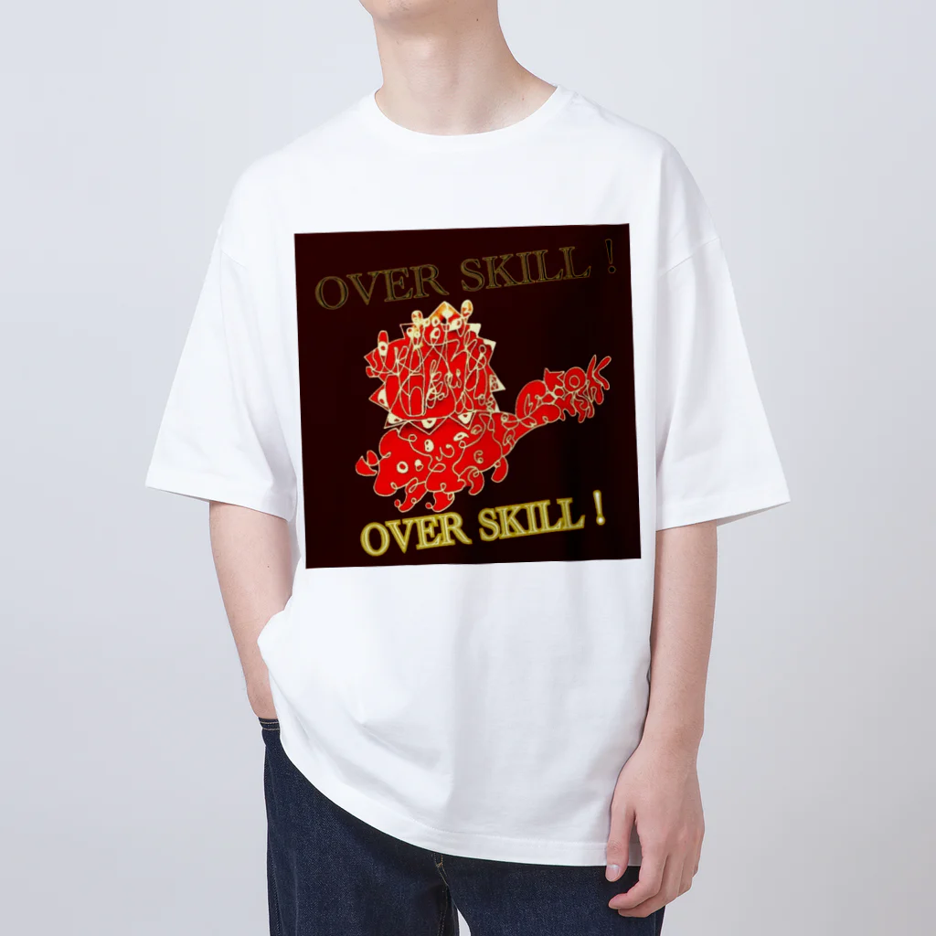 エネハピる〜🫧✨のOVER SKILL!  Oversized T-Shirt