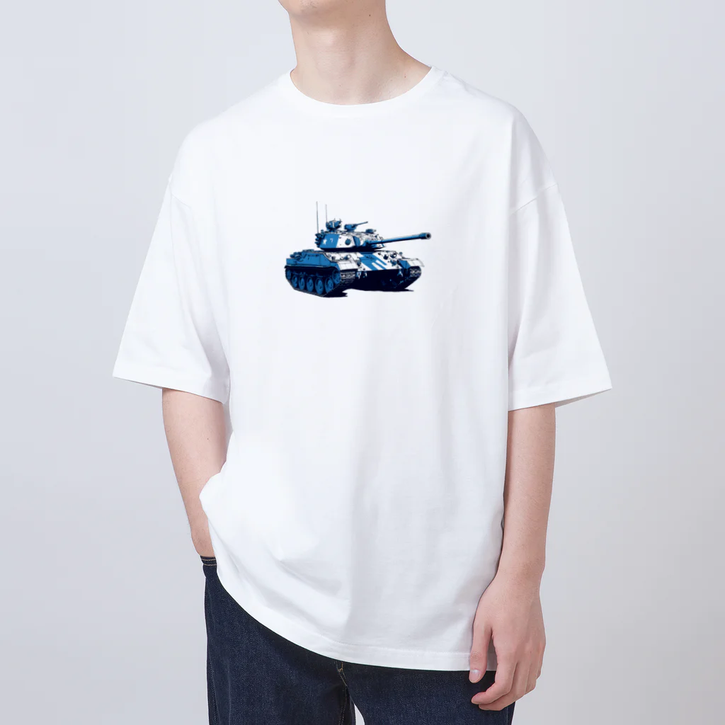 mochikun7の戦車イラスト04 Oversized T-Shirt