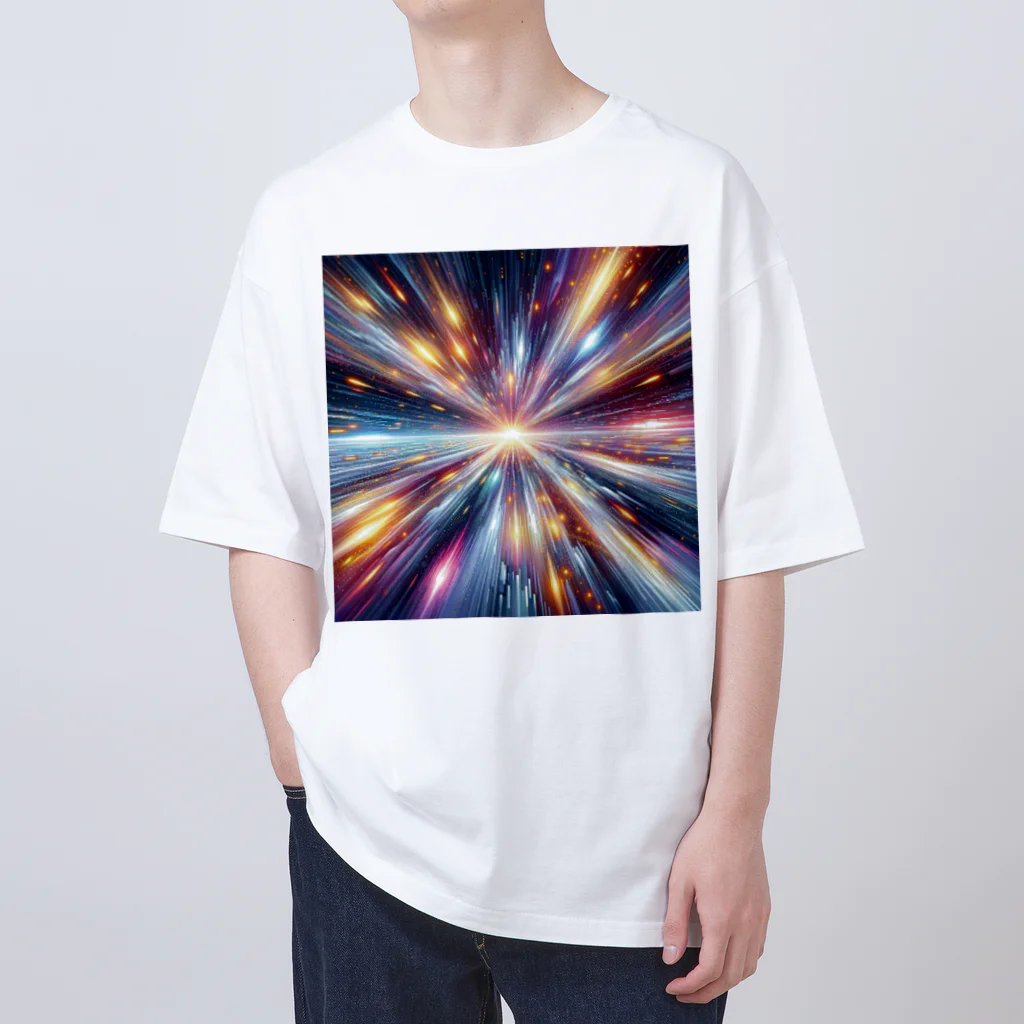 トトベス(T∴B∴M∴)🕊️の超光速スターダスト量子ワープ🛸スターシード覚醒コード オーバーサイズTシャツ