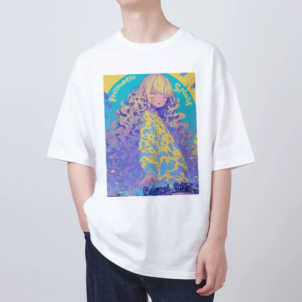 じょいちぃのPastel girl「パステルガール」 Oversized T-Shirt