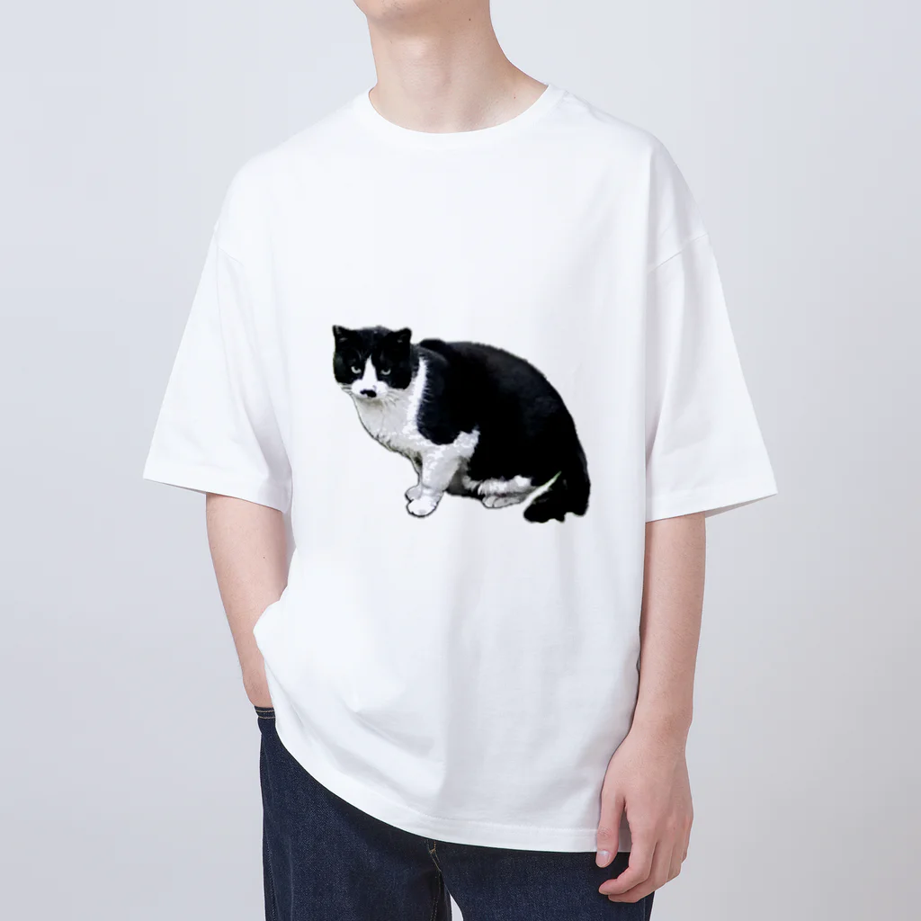 たまたまの近所の野良猫 オーバーサイズTシャツ