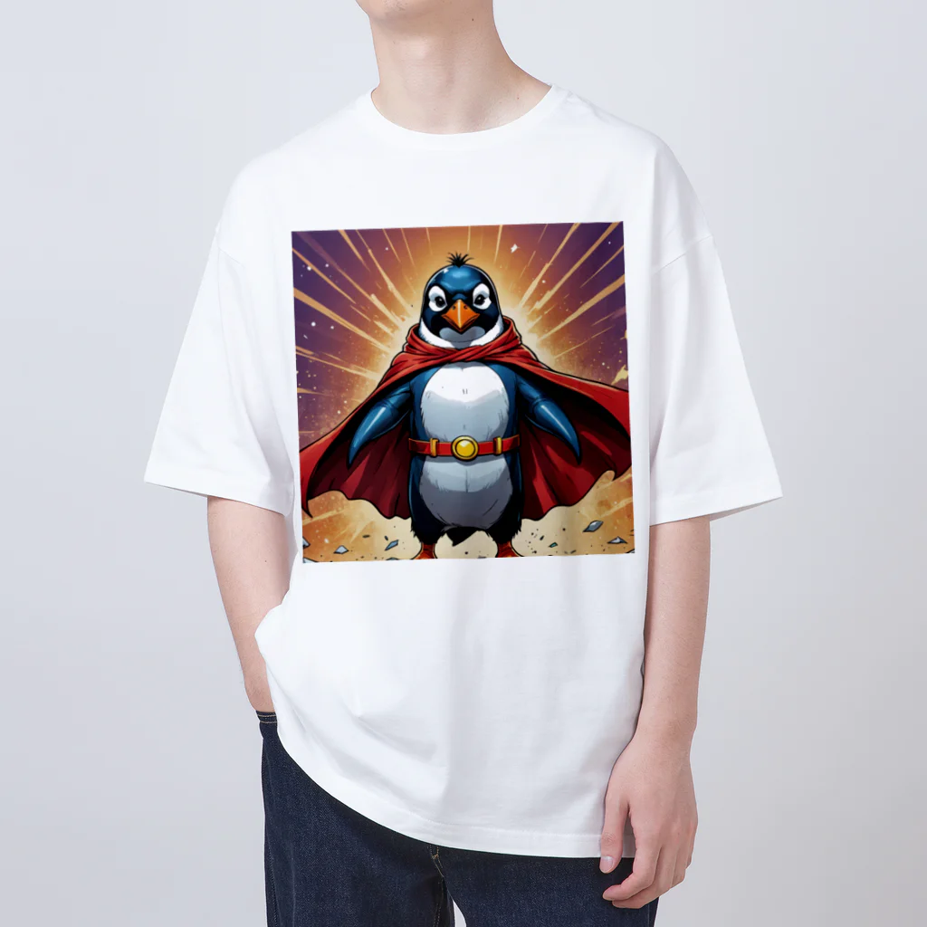 pen.のペンギンのヒーロー登場！ Oversized T-Shirt