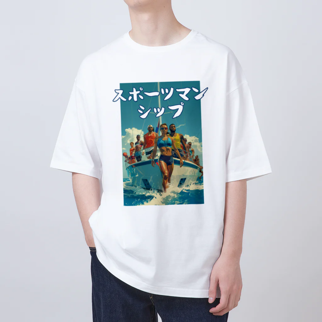 筒井.xls@Excel関数擬人化本のスポーツマンシップ オーバーサイズTシャツ