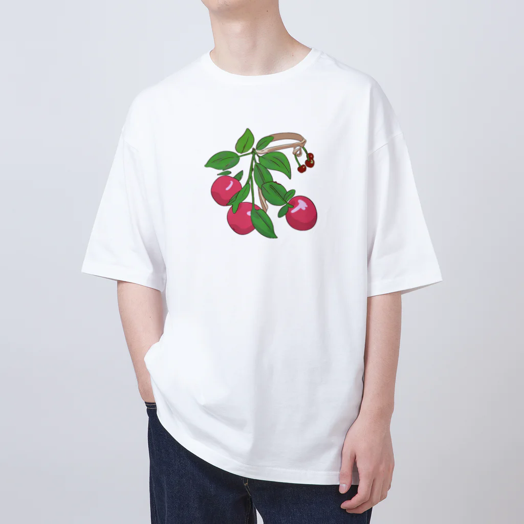 yamabのさくらんぼ Oversized T-Shirt