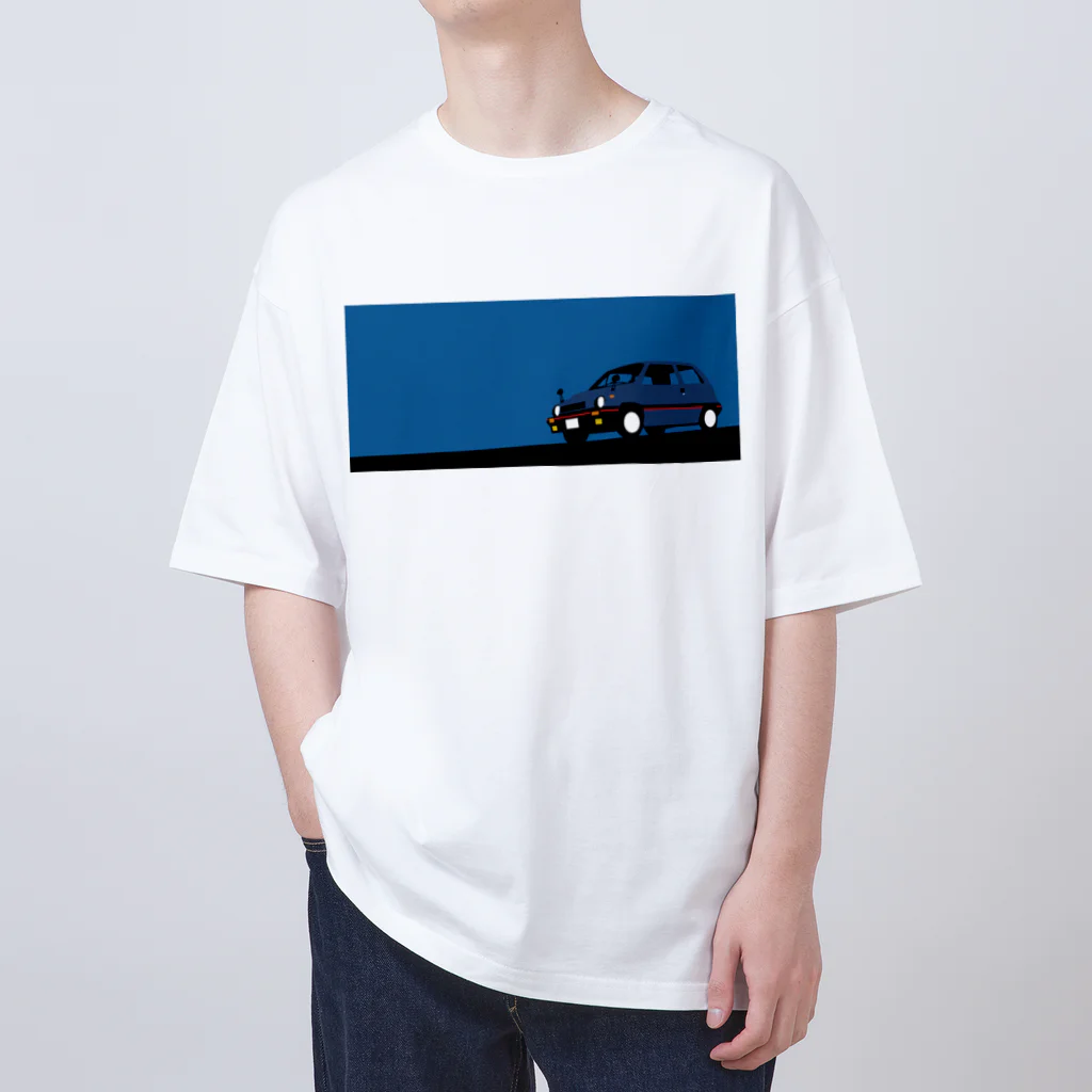 キャのシティなクルマ Oversized T-Shirt