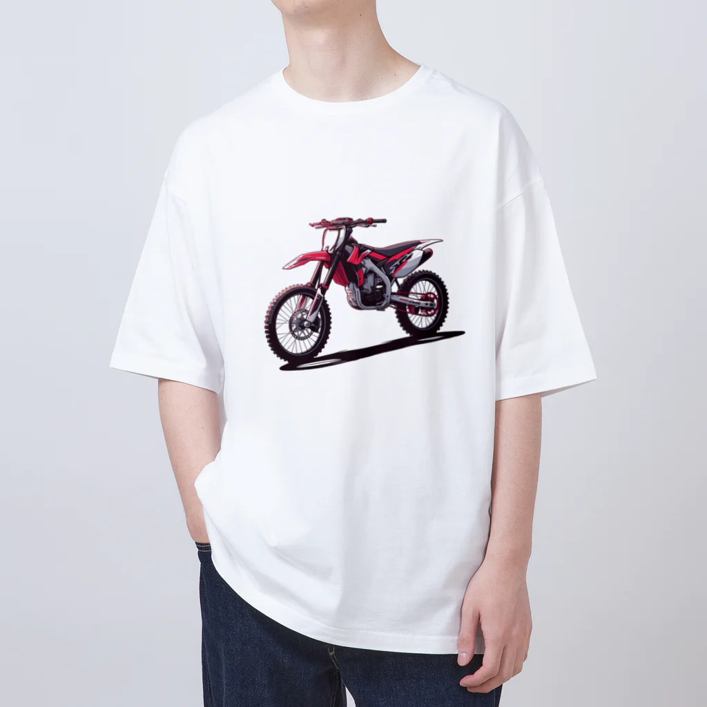 Bikers' Galleryのオフロードバイク デザイン モトクロス  Oversized T-Shirt