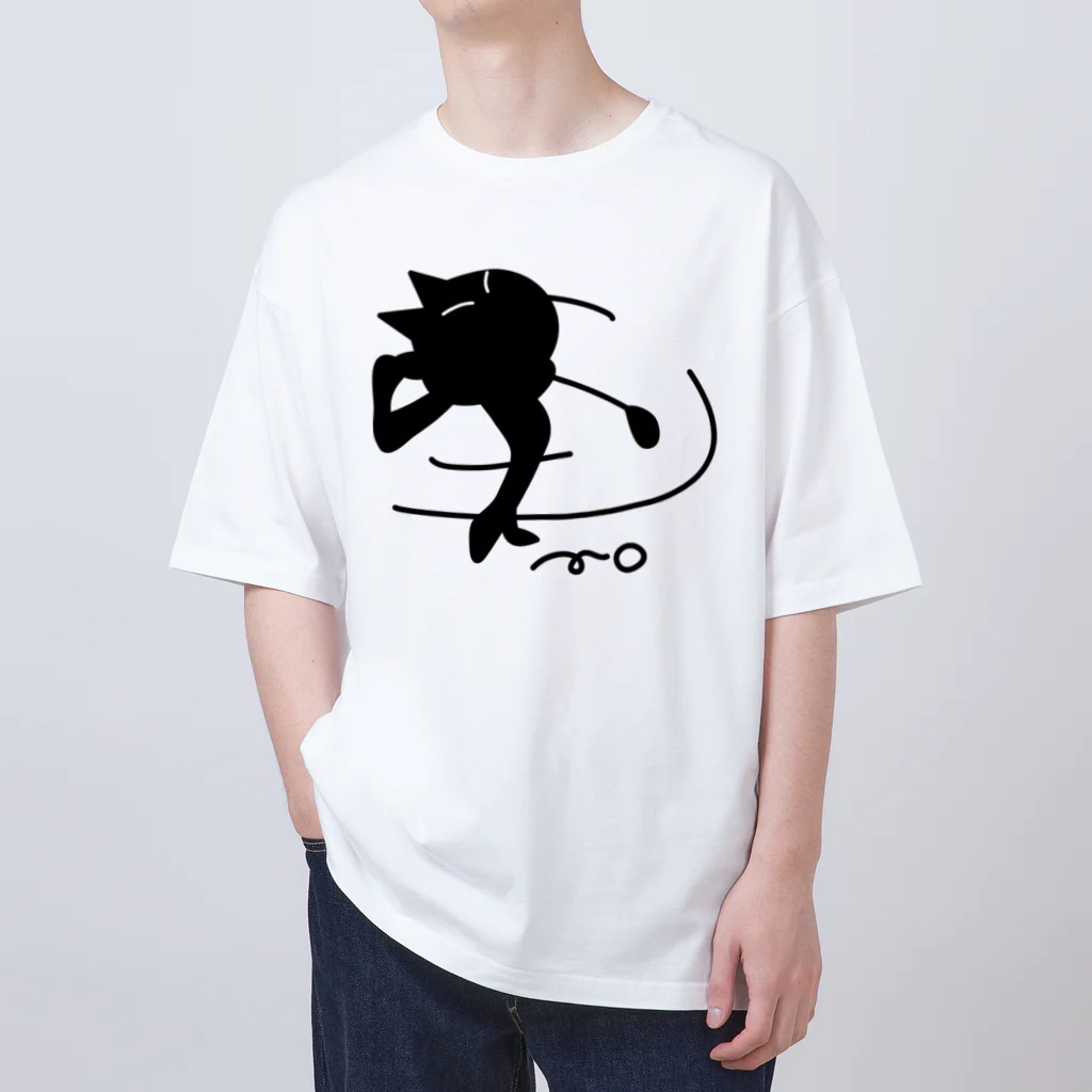 B-catのゴルフ猫 Oversized T-Shirt