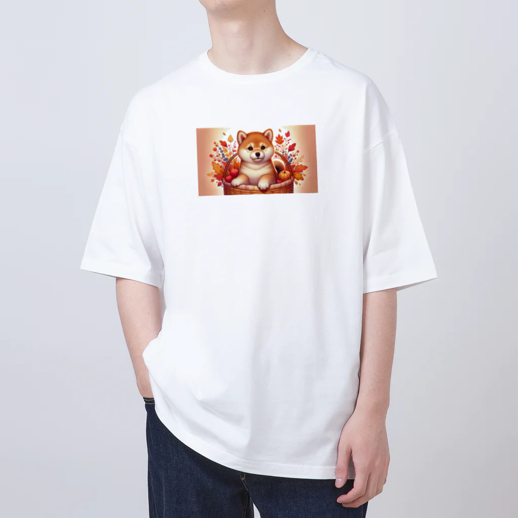 TKG3150の可愛い柴犬 Oversized T-Shirt