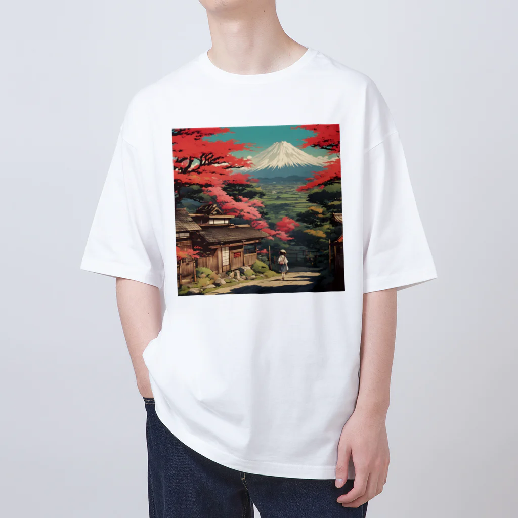 sonoyonの和風景グッズ Oversized T-Shirt