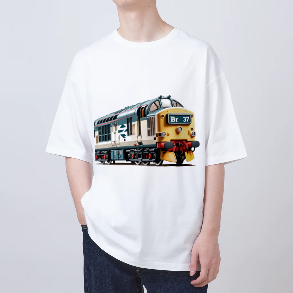 チェリモヤの鉄道模型 04 オーバーサイズTシャツ