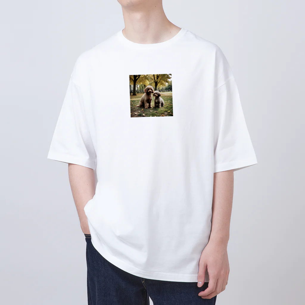 sol_95の仲良しプードルズ Oversized T-Shirt