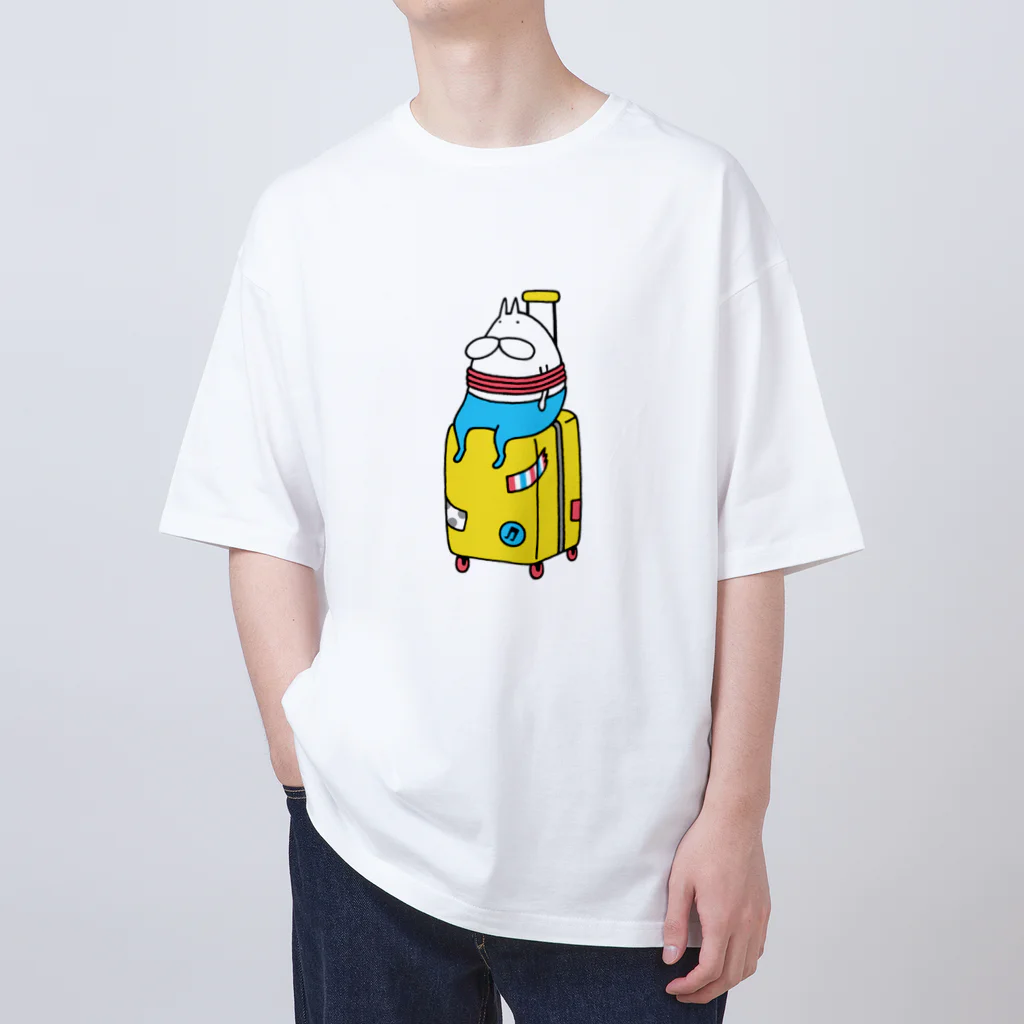 くらきち ONLINE SHOPのねこタイツと旅に出る Oversized T-Shirt