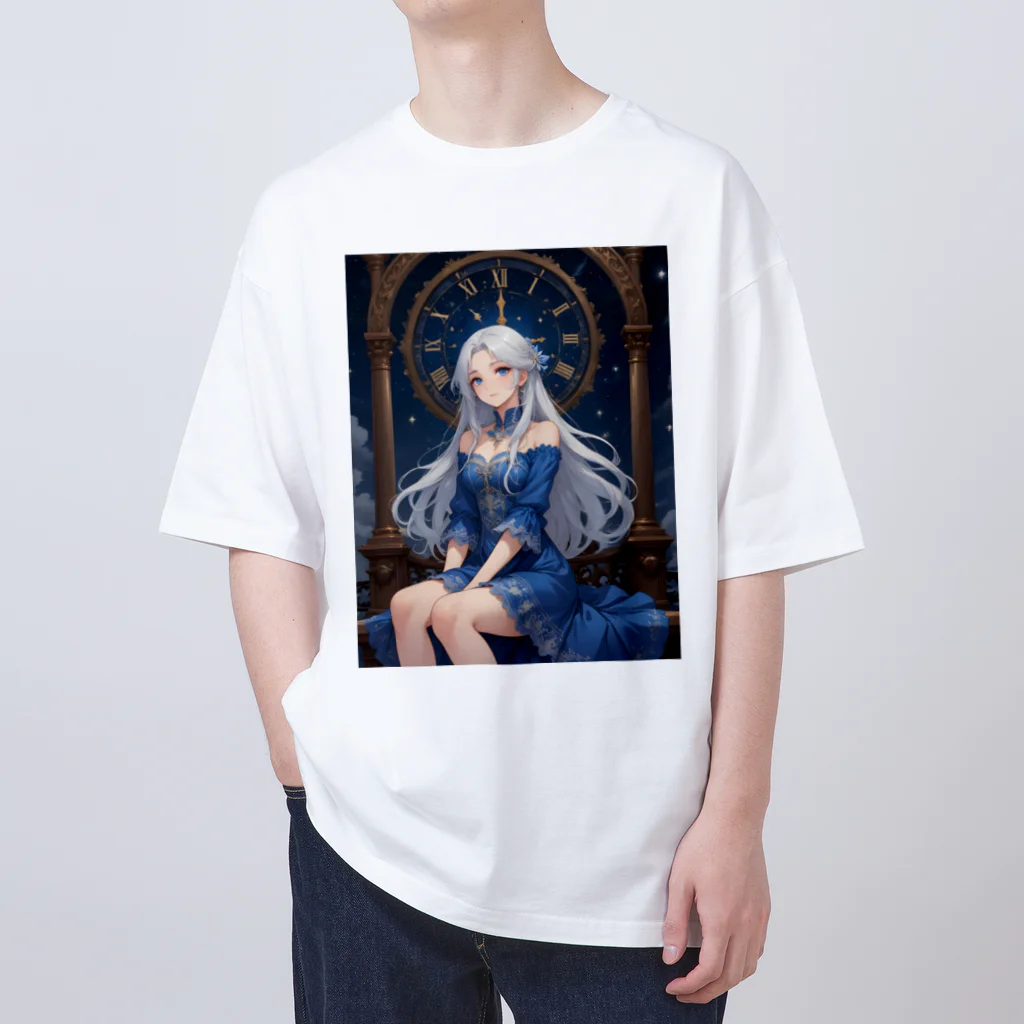 AI Fantasy Art ShopのPrincess transcends time② オーバーサイズTシャツ