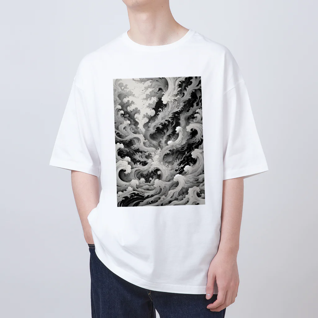 AI Fantasy Art Shopの【限定商品】Chaos② Oversized T-Shirt