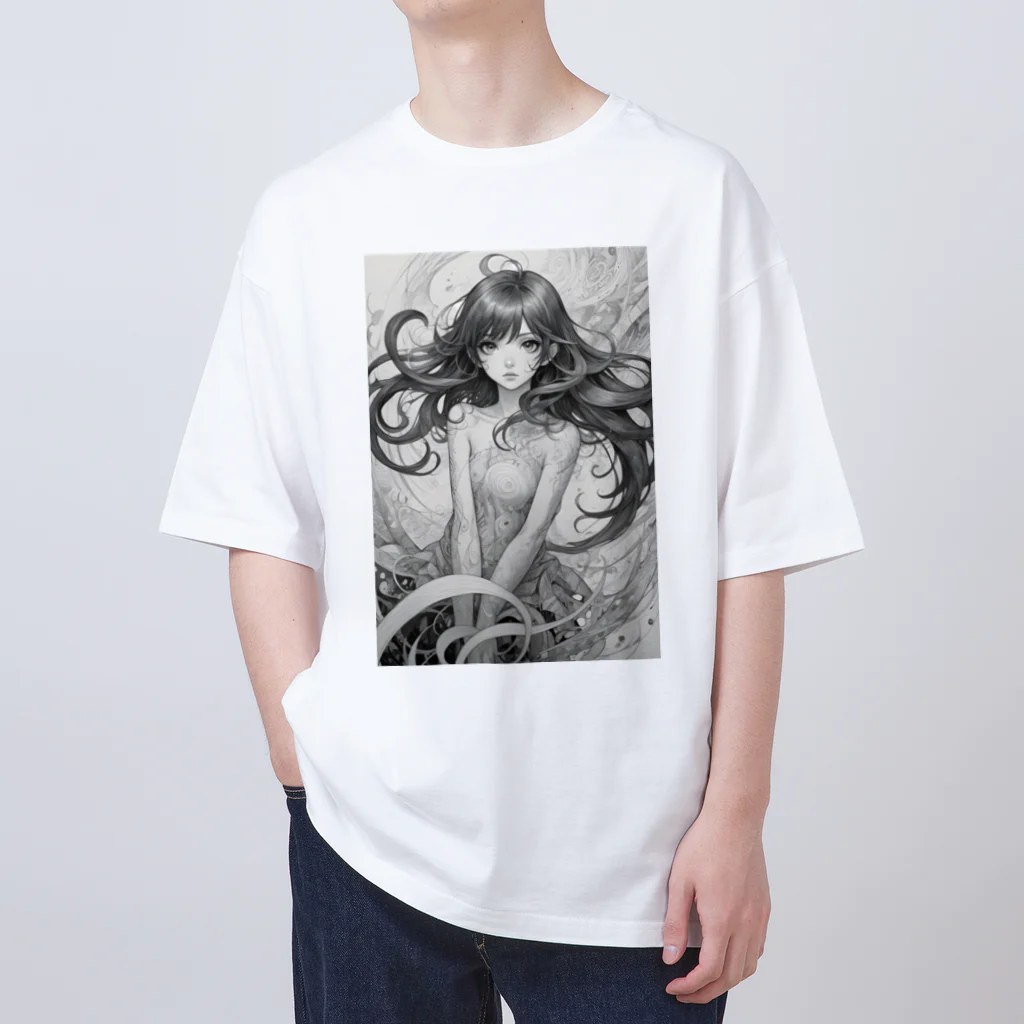 AI Fantasy Art ShopのCollapse① Oversized T-Shirt