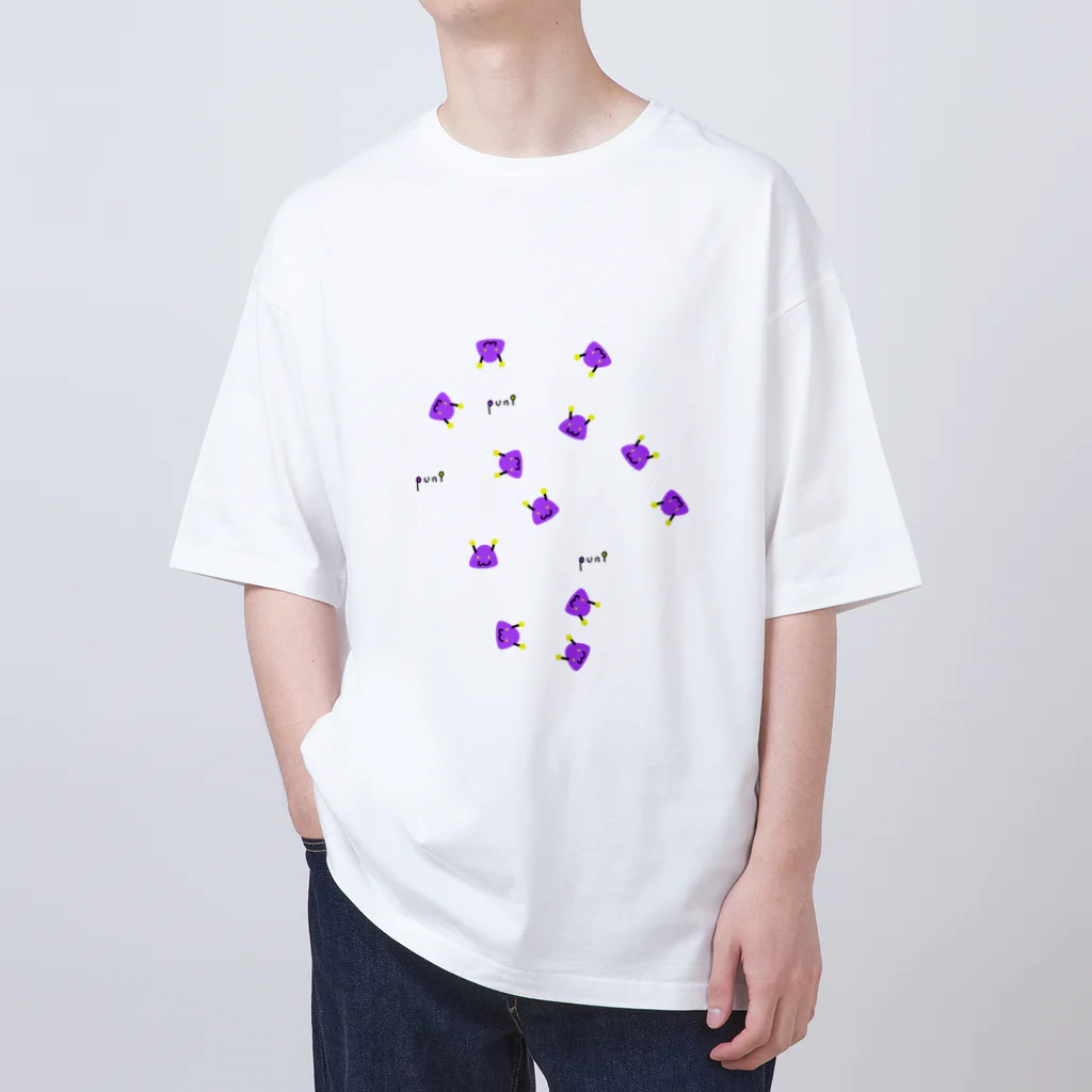 naboxのぷにパターン Oversized T-Shirt