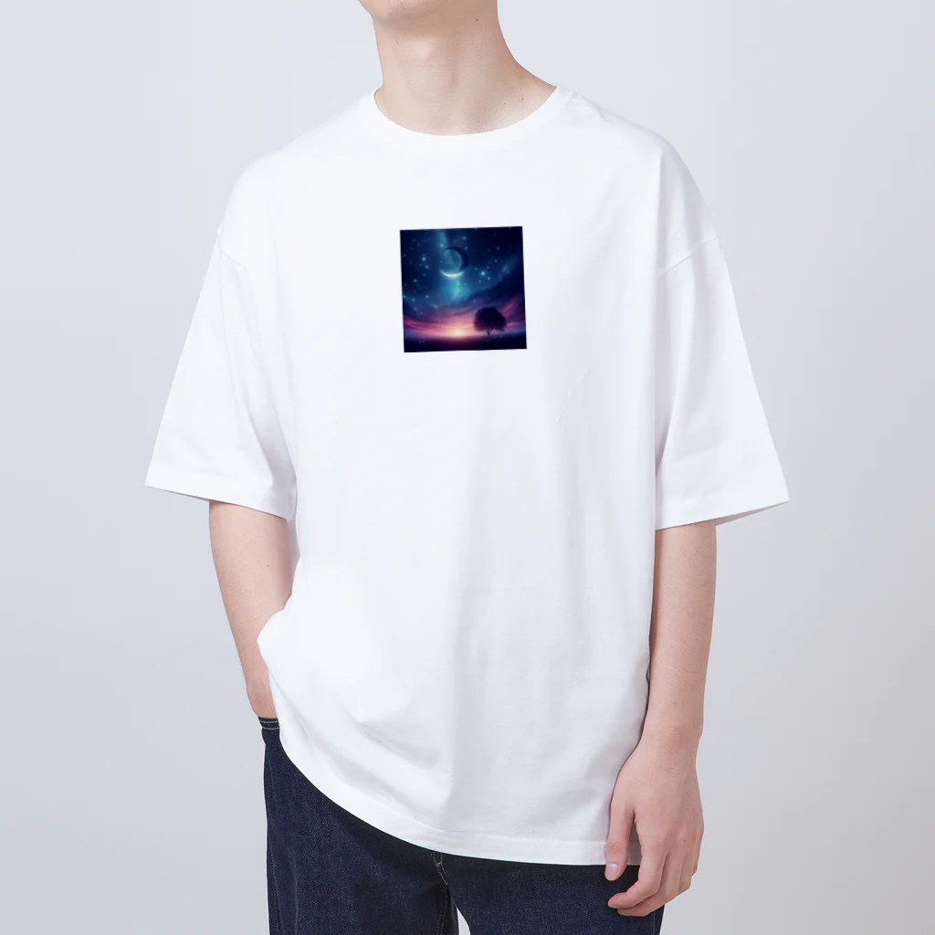 cocoraion1524の星空 オーバーサイズTシャツ