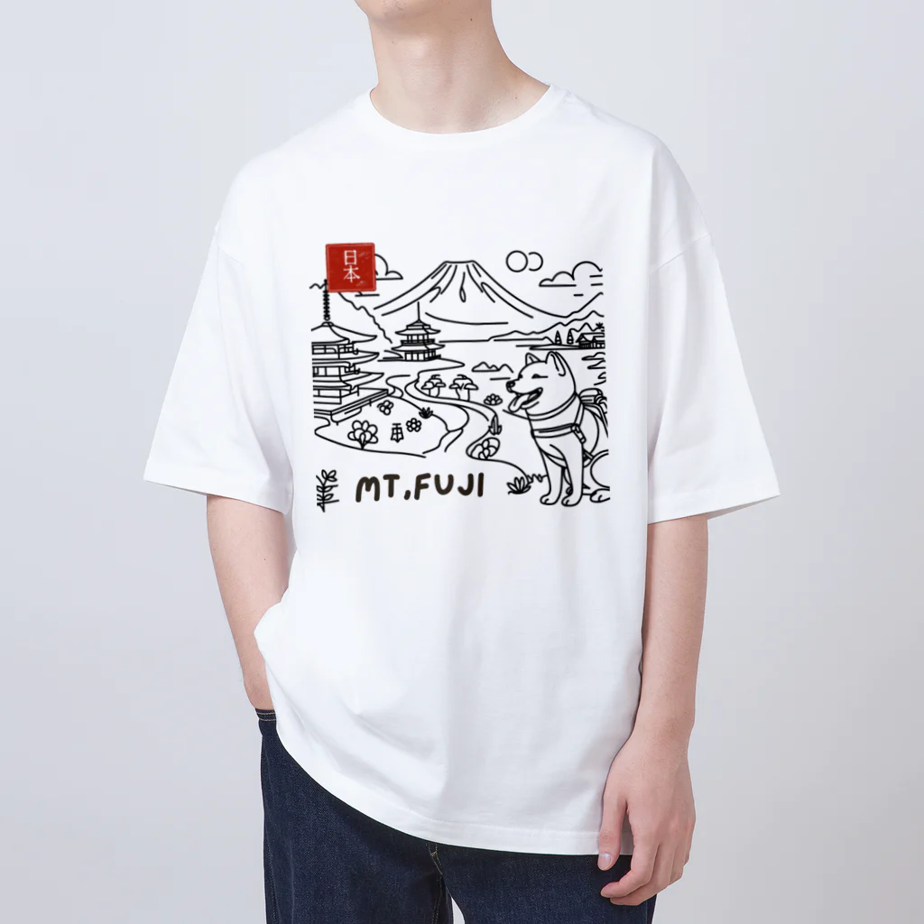 ShibaShibaのShibaShiba Oversized T-Shirt