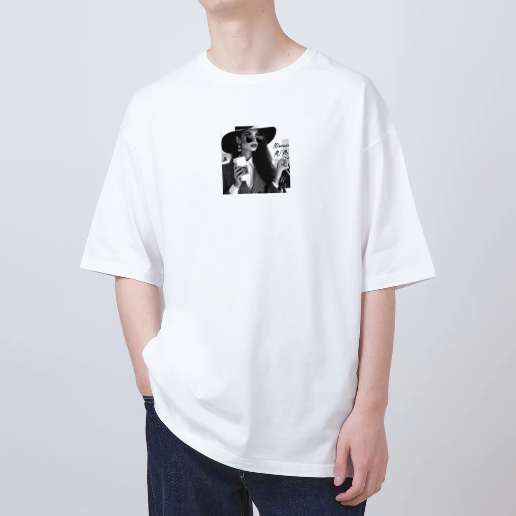 kou's shopの海外ガールのグッズ Oversized T-Shirt