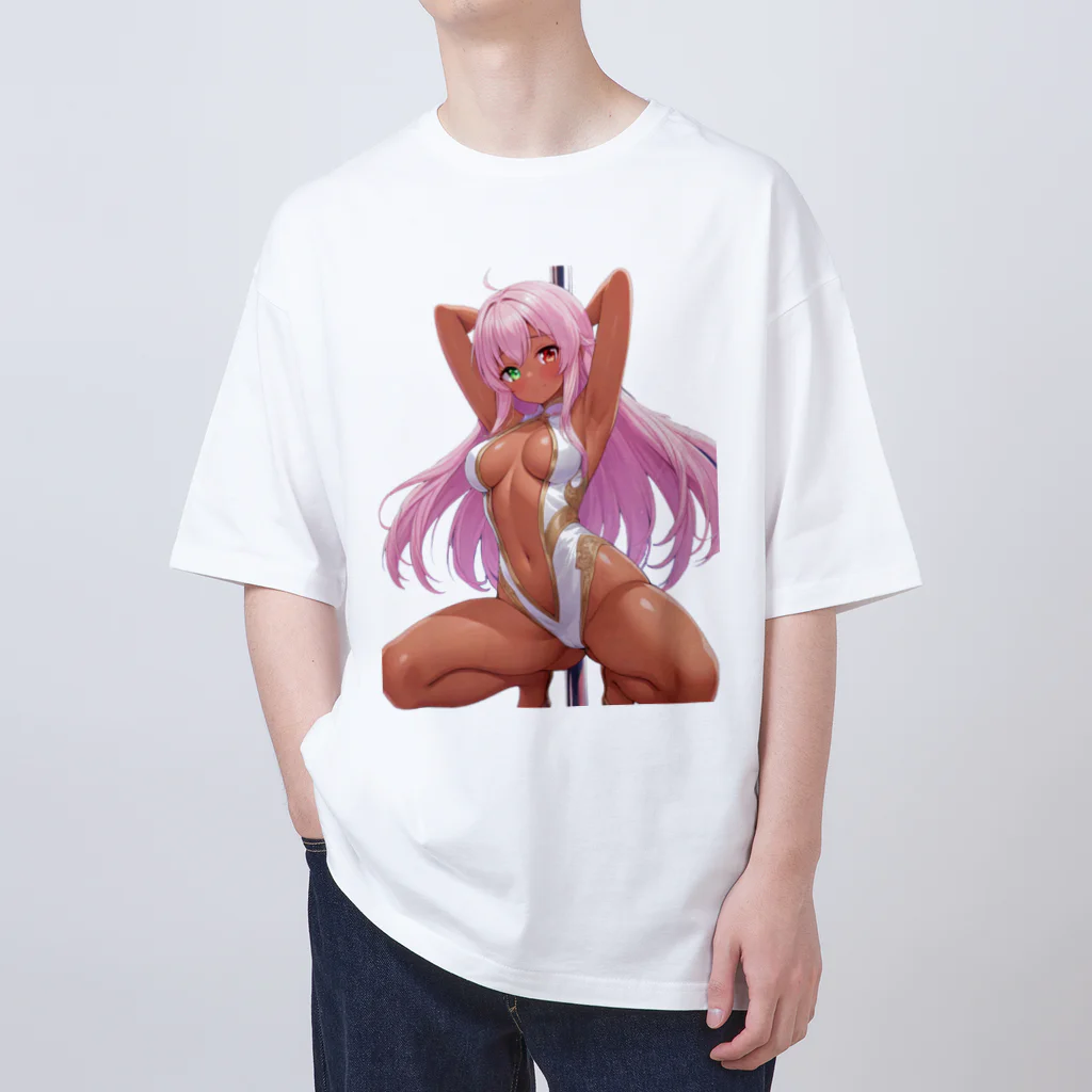 ヴィヴィオのポールダンス Oversized T-Shirt