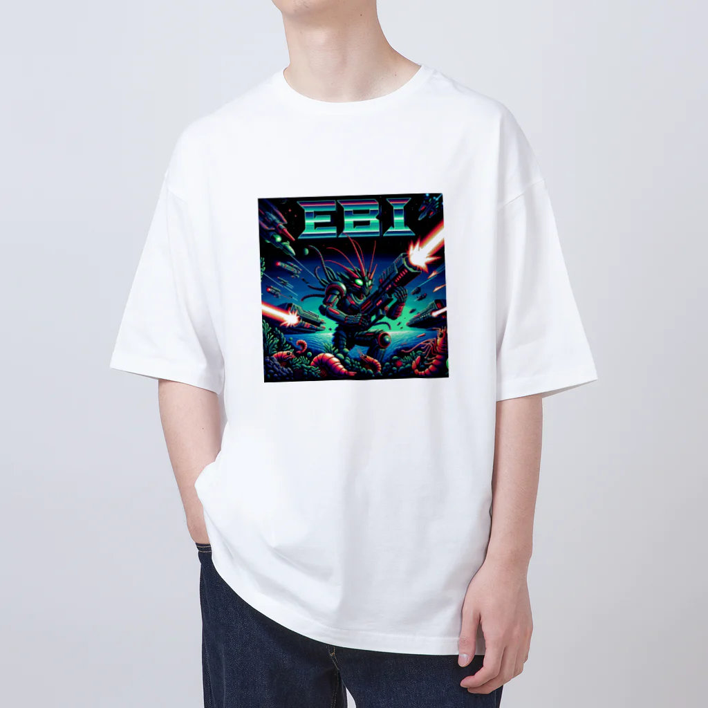 90's video game titles.のEBI オーバーサイズTシャツ