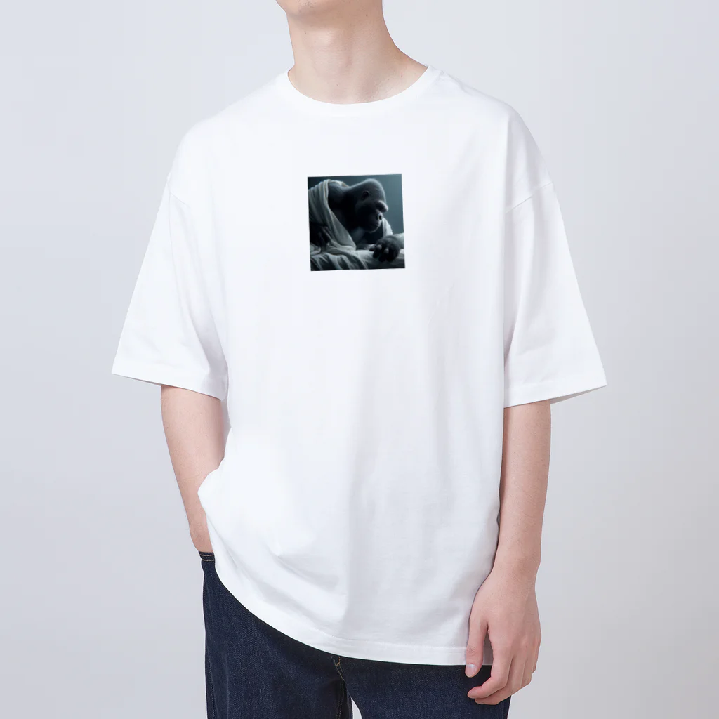 namidamakiのゴリラ起床 Oversized T-Shirt