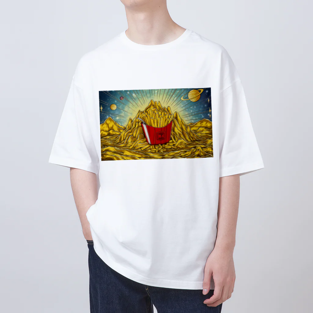 JoyfulMomentsCraftsの黄金とポテト ー Golden and Potato ー Oversized T-Shirt